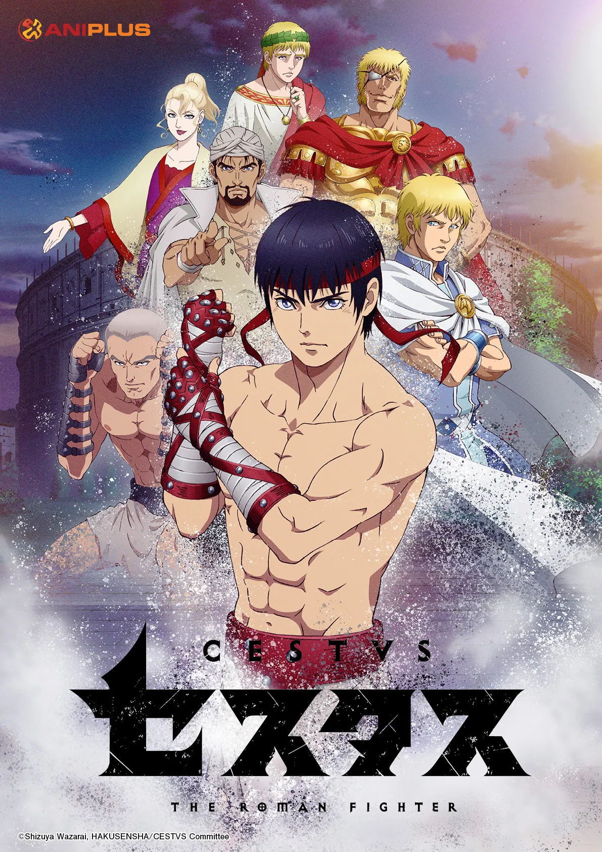 ANIPLUS Asia line-up for spring 2021: CESTVS - The Roman Fighter Key Visual