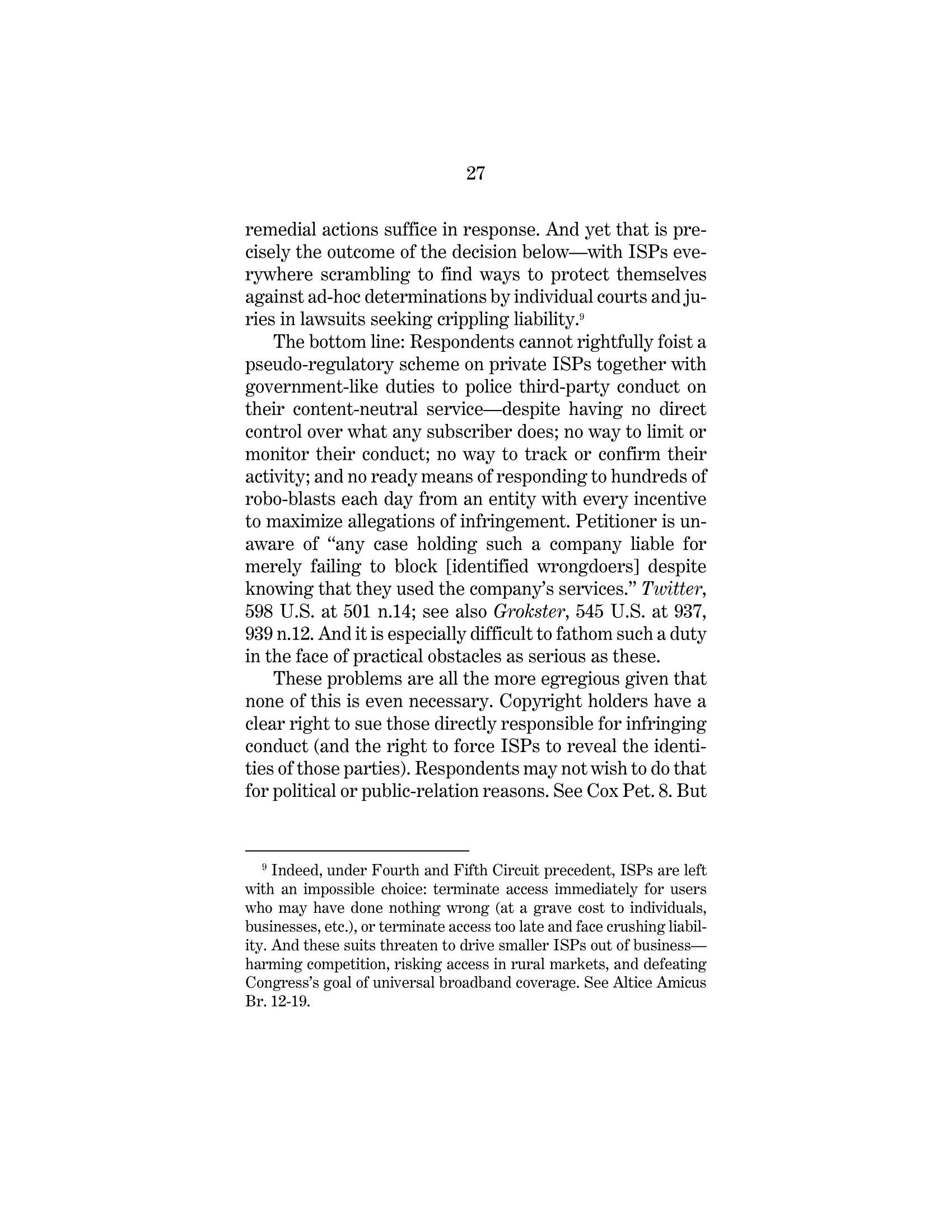 Microsoft Word - grande v. umg, sony music, et all -- cert. petition -- FINAL
