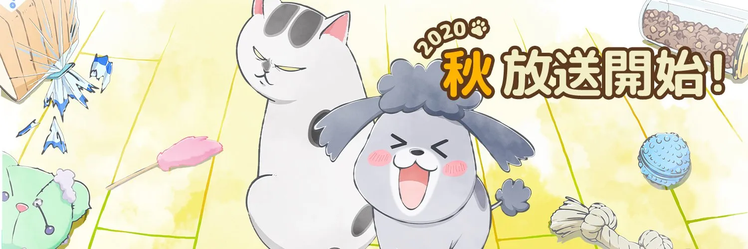 Featured Image: With a Dog AND a Cat, Every Day is Fun TV Anime Has Been Announced