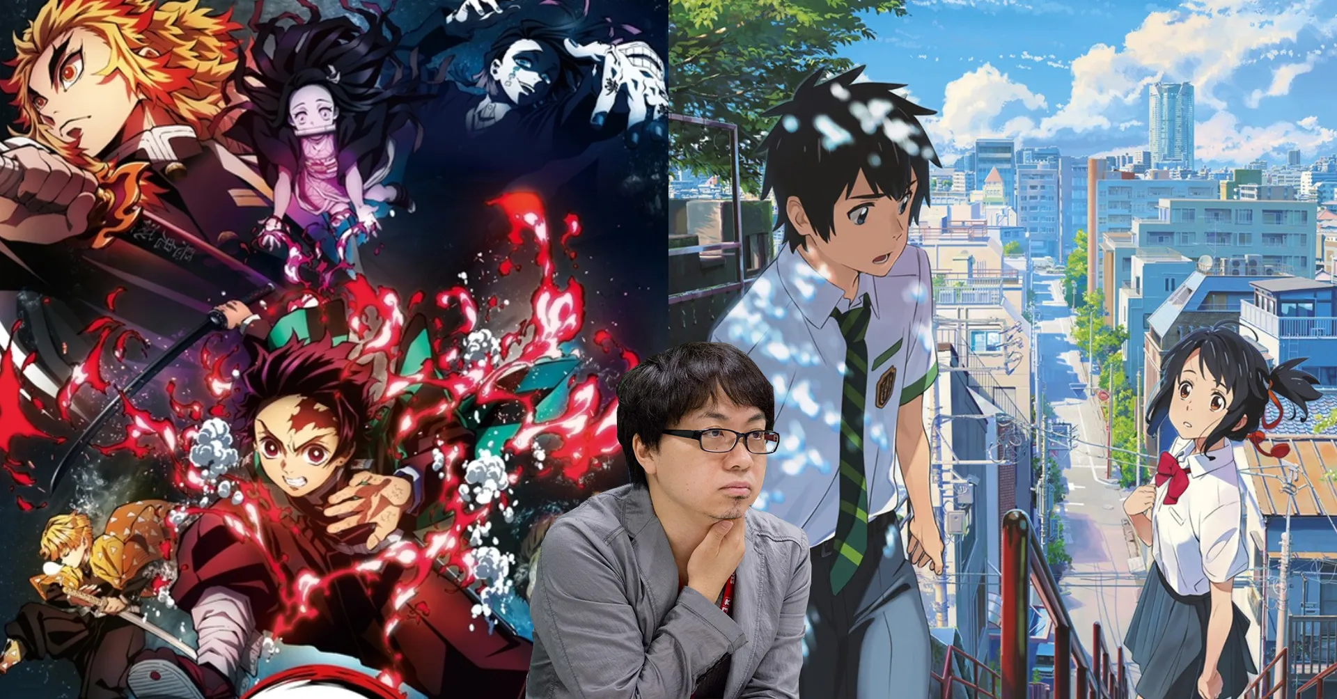 Featured Image: Makoto Shinkai Comments On Demon Slayer Surpassing Your Name Box Office
