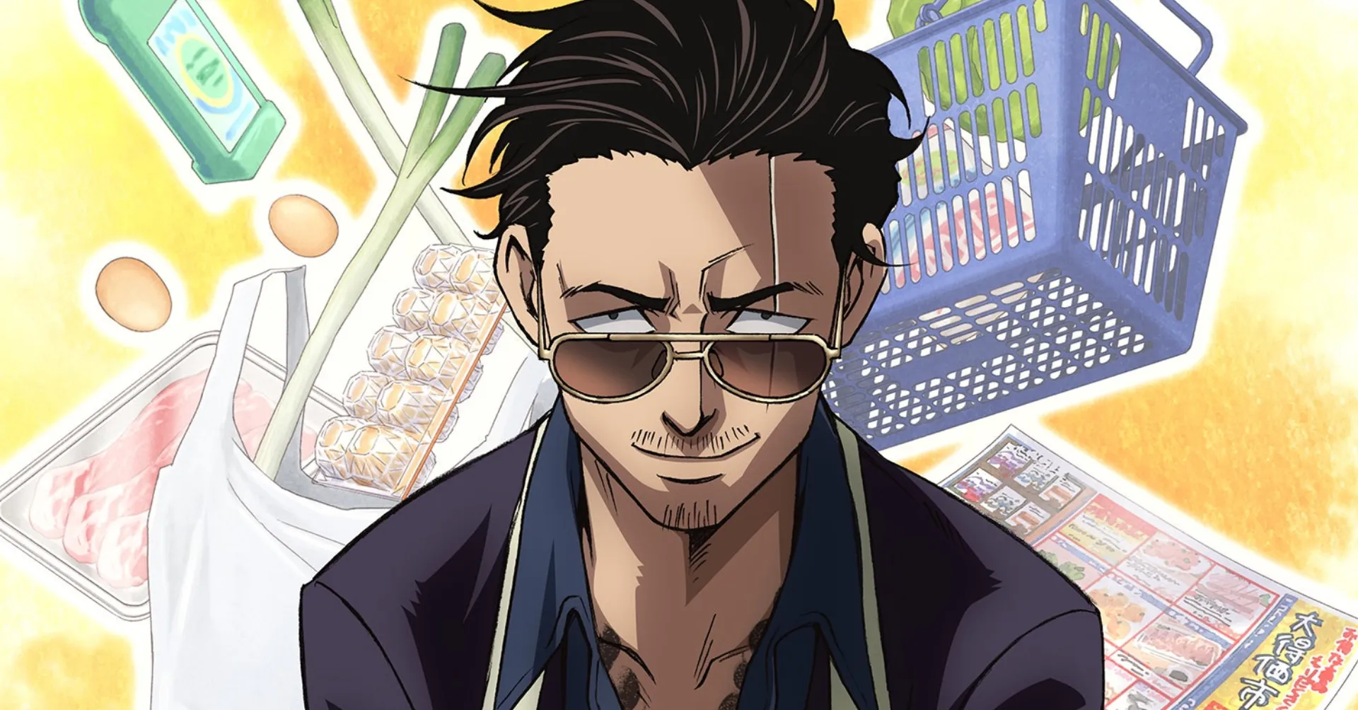 Featured Image: "The Way of the Househusband" Anime All 5 Episodes Now Available on Netflix