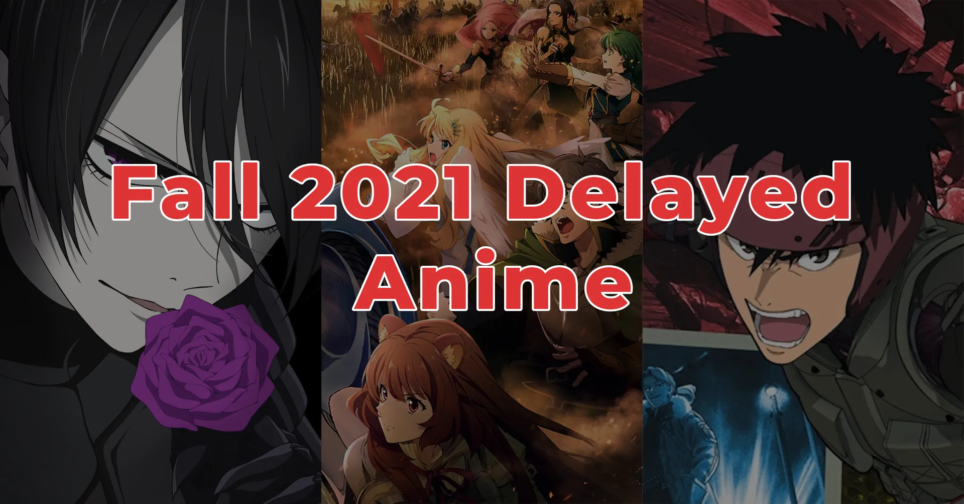 Featured Image: UPDATED: Full List of Fall 2021 Delayed Anime