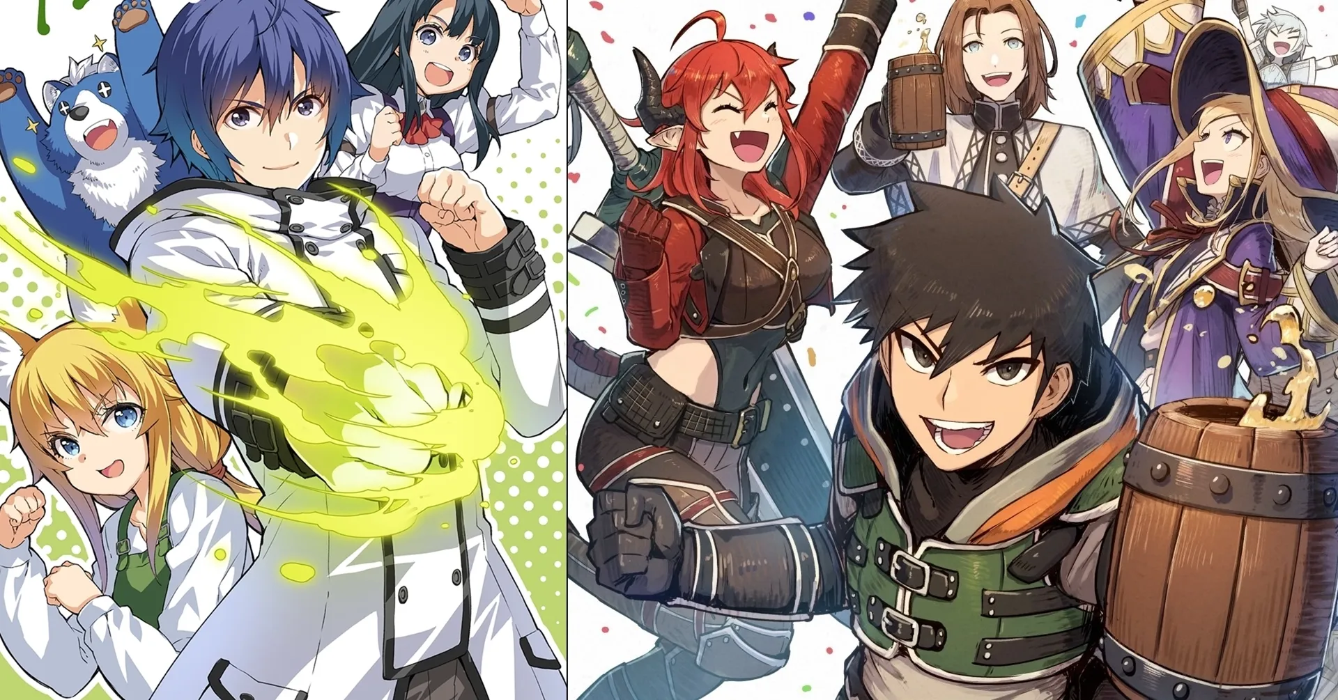 Featured Image: Chiyu Maho and Ningen Fushin no Boukensha-tachi Light Novels to Recieve Anime Adaptations