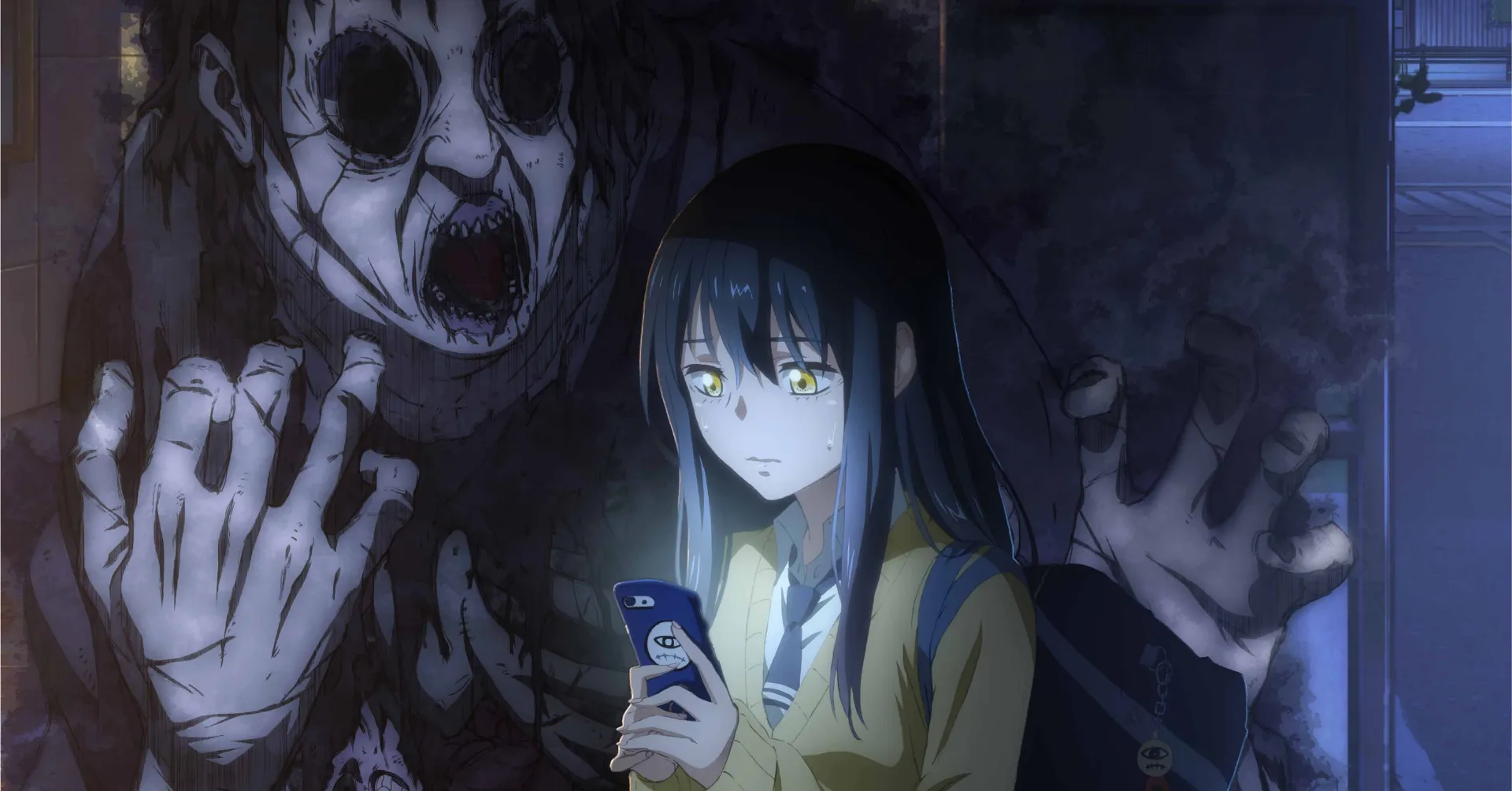Featured Image: Funimation to Stream Horror-Comedy Anime Mieruko-chan in October