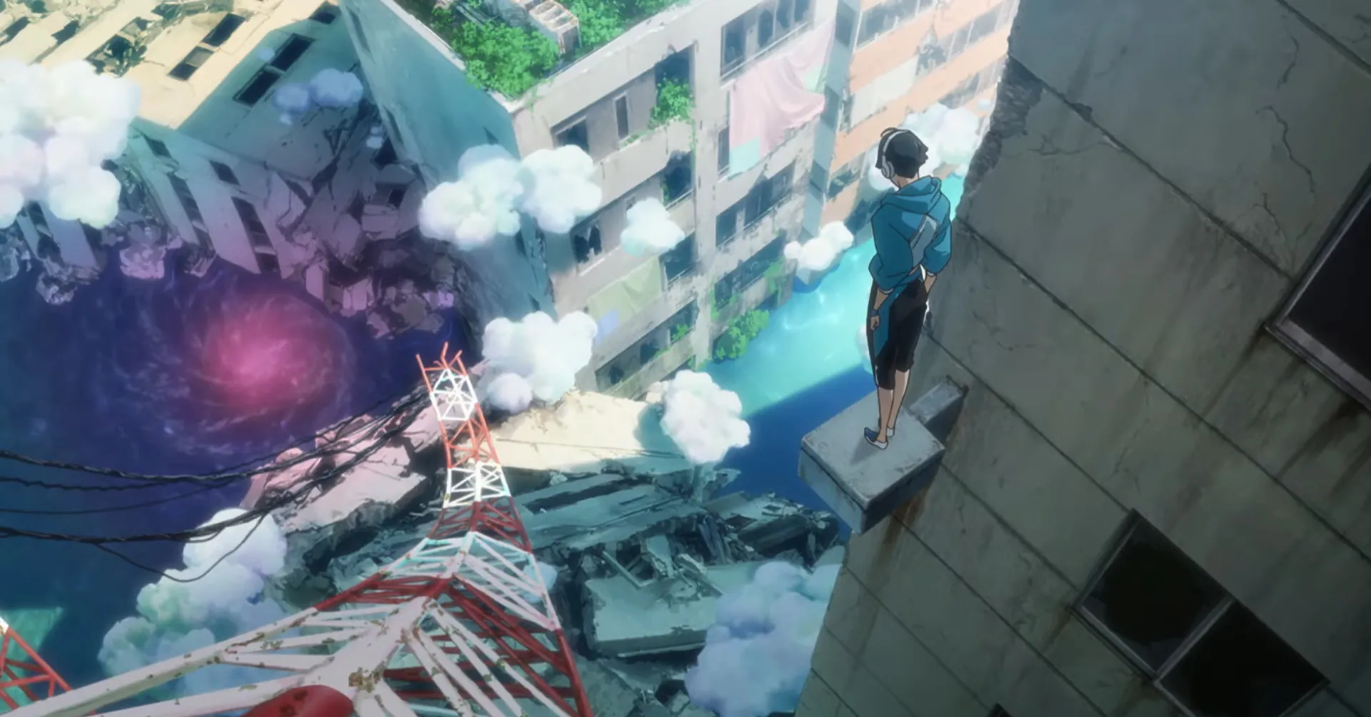 Featured Image: Parkour Anime Film Bubble by WIT Studio Coming Worldwide on Netflix in April 2022