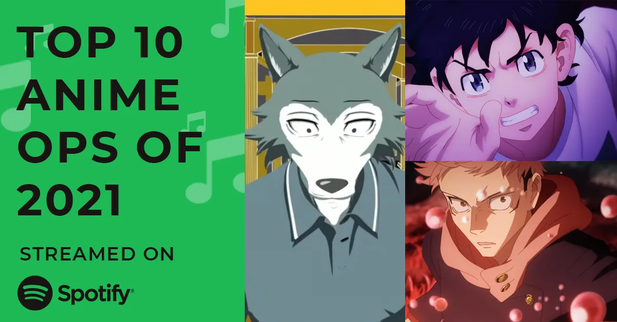 Featured Image: Top 2021 Anime Openings on Spotify