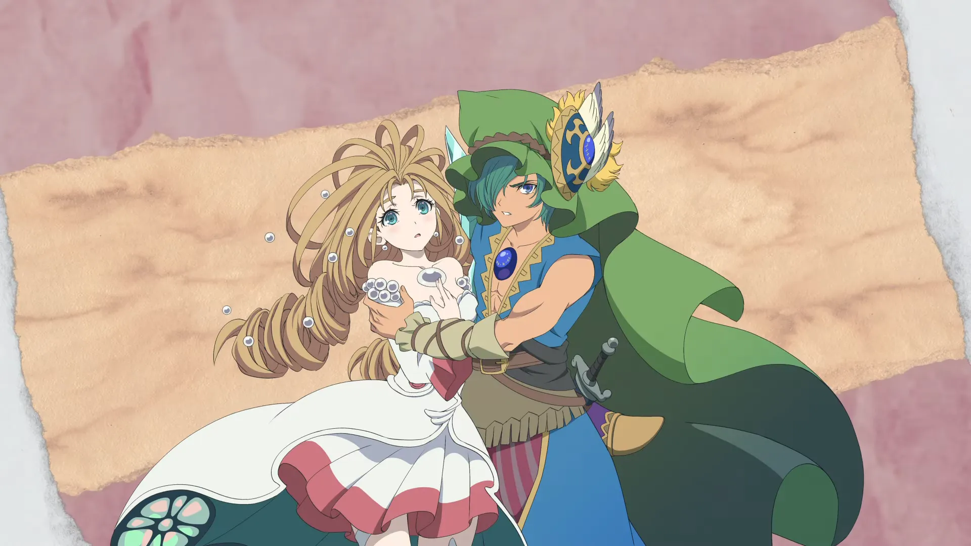Featured Image: Legend of Mana: The Teardrop Crystal Anime Gets Teaser Trailer, Key Visual