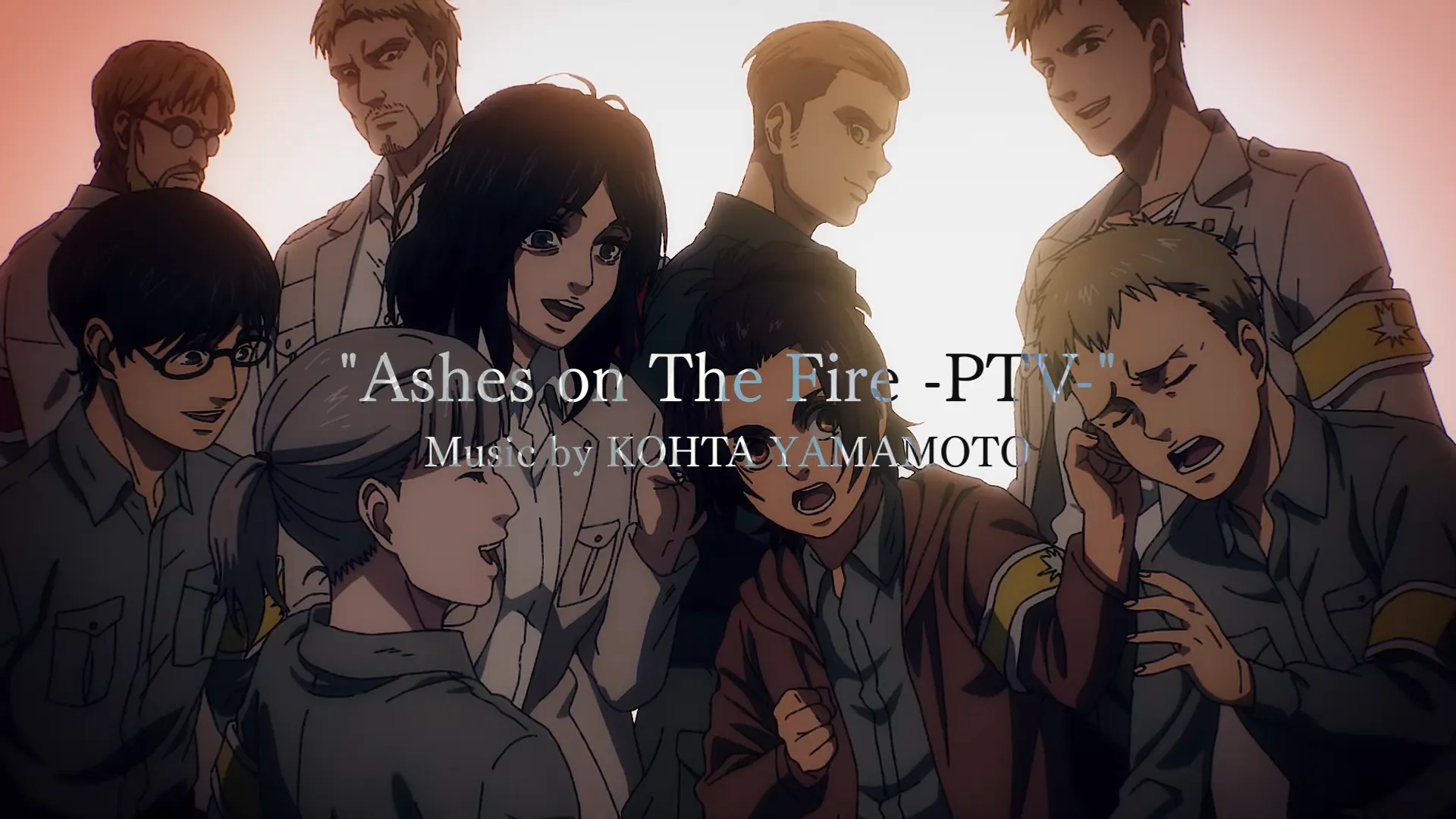 Featured Image: Kohta Yamamoto's Ashes on the Fire PTV Gets Music Video Featuring Attack on Titan Scenes