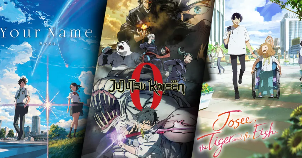 Featured Image: Crunchyroll to Stream Jujutsu Kaisen 0, Your Name & More Anime Movies