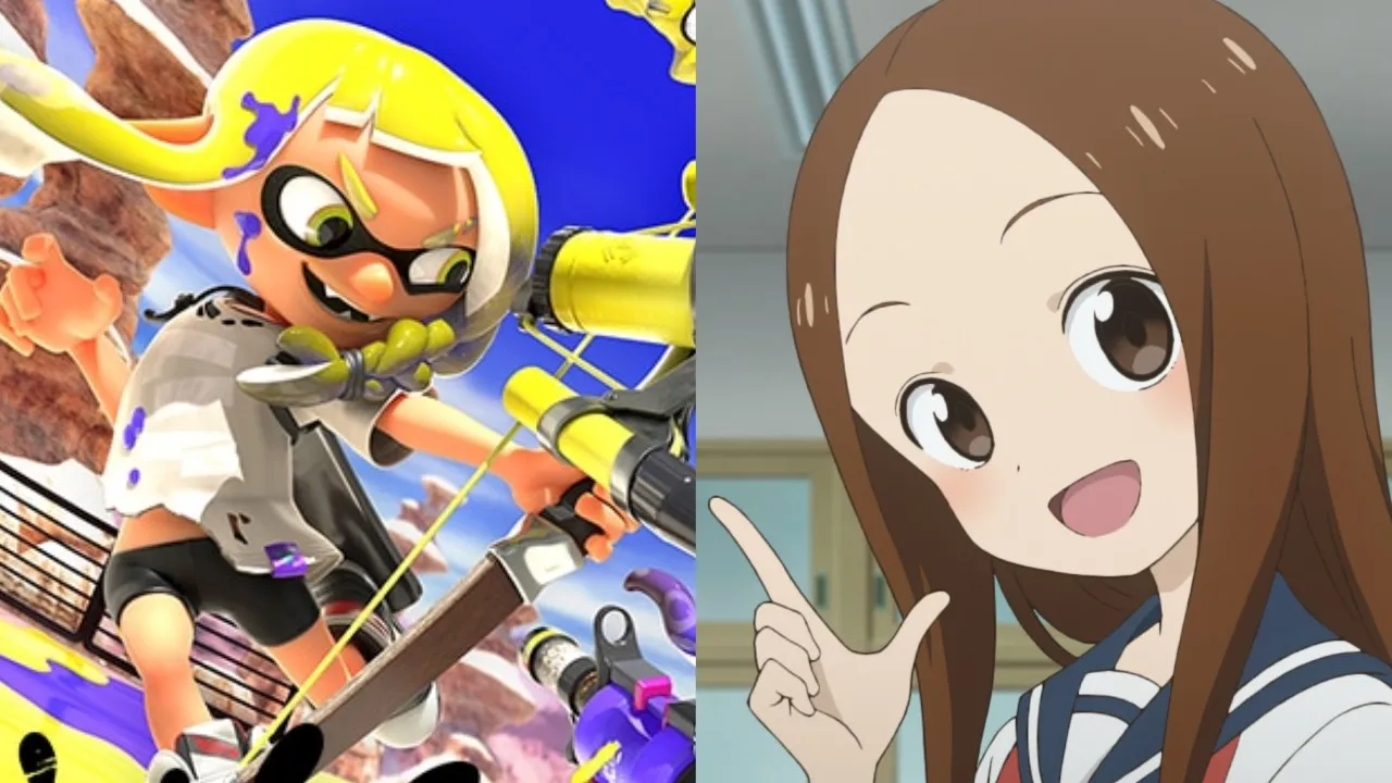Featured Image: Takagi-san Author Posts Character Art in Splatoon 3, Yuki Kaji: "Takagi-san meeee!!!"