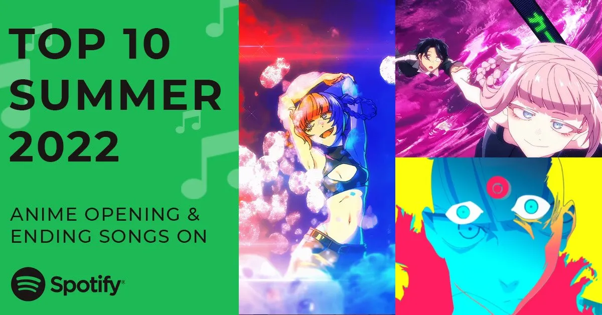 Featured Image: Top Summer 2022 Anime Opening and Ending Songs on Spotify