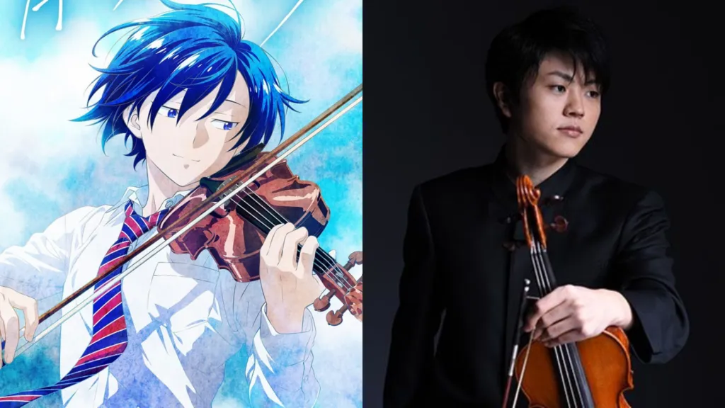 Featured Image: Violinist Ryota Higashi To Play Violin in Blue Orchestra Anime