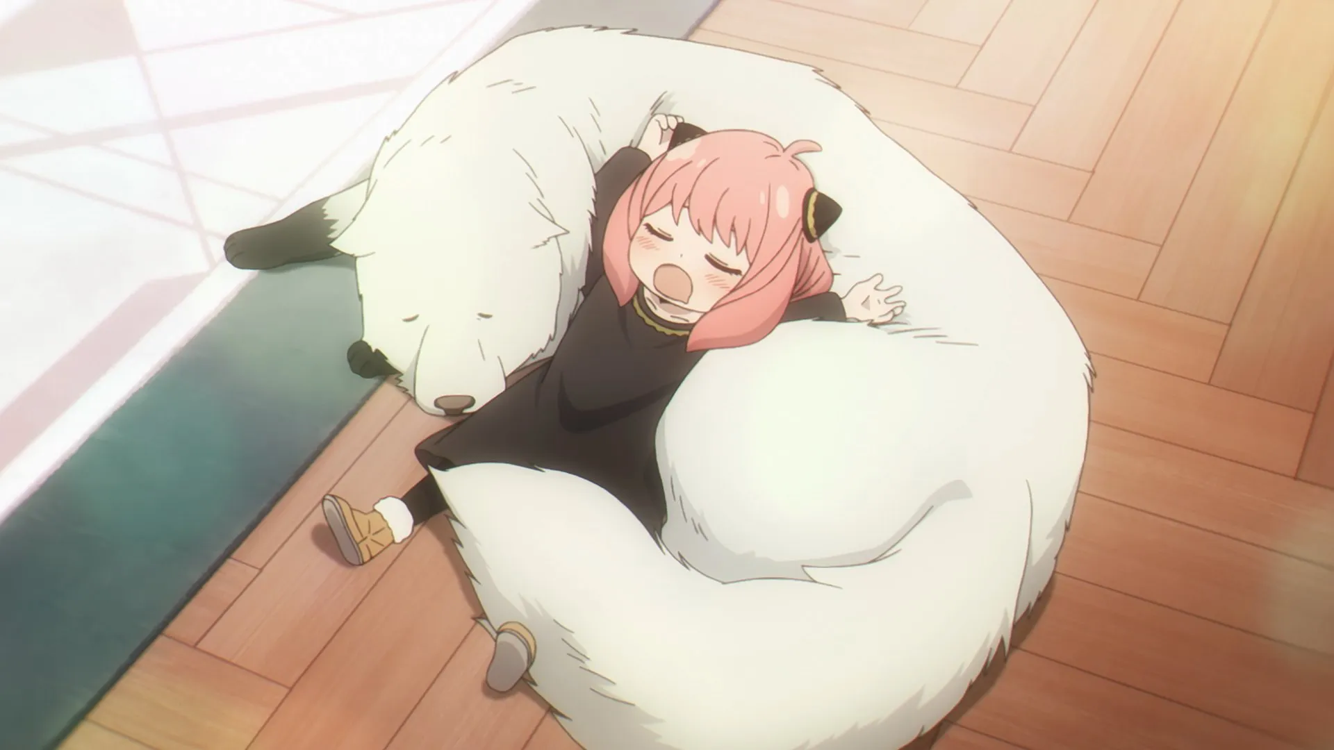 Featured Image: Spy x Family Anime's Cuddle-Sleeping Anya and Bond Get Figure as Set