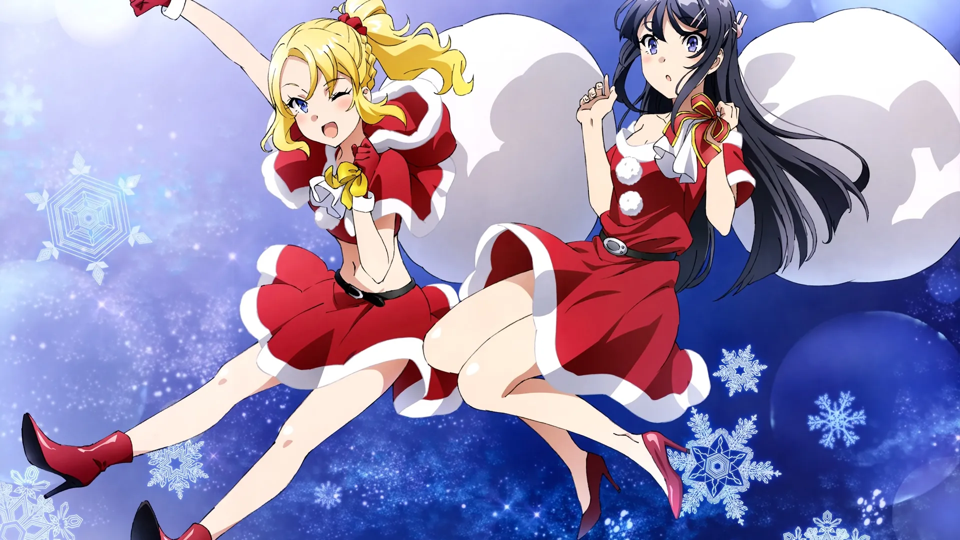 Featured Image: Rascal Does Not Dream of Bunny Girl Senpai Wishes Merry Christmas With a Visual