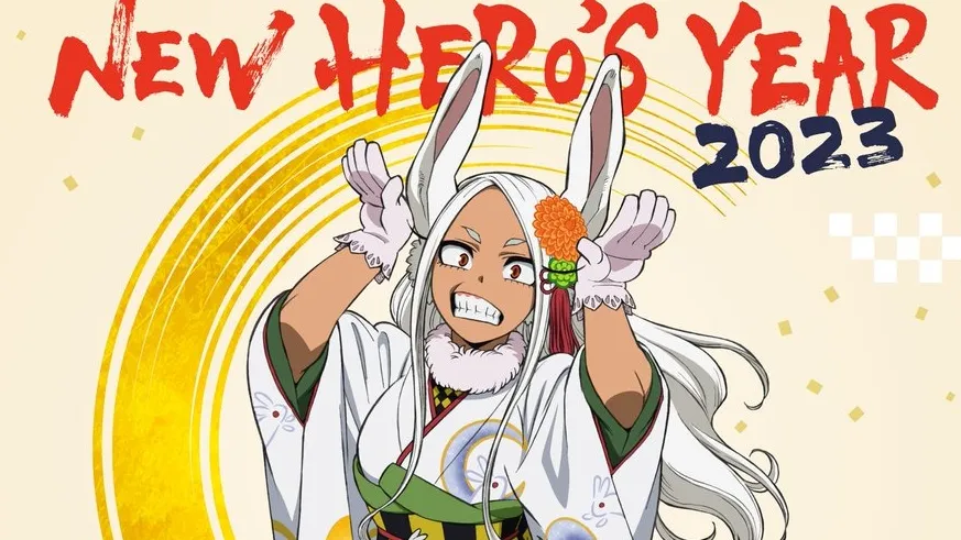 Featured Image: My Hero Academia's Mirko Celebrates New Year Dressed in Kimono
