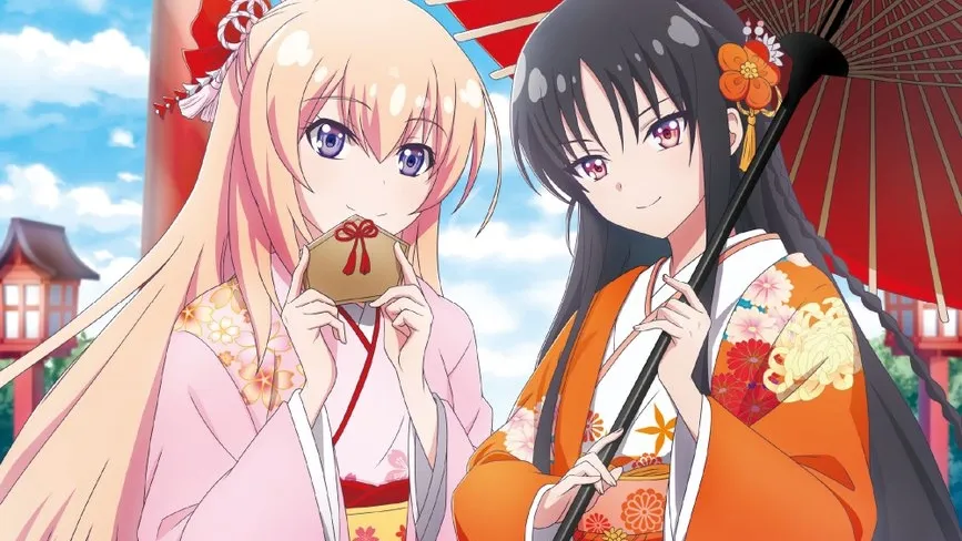 Featured Image: Classroom of the Elite: Suzune Horikita and Honami Ichinose Dressed in Kimono in Happy New Year Visual