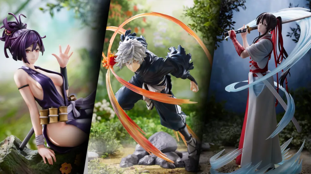 Featured Image: Hell's Paradise: Yuzuriha, Gabimaru and Sagiri Get F:NEX Figures