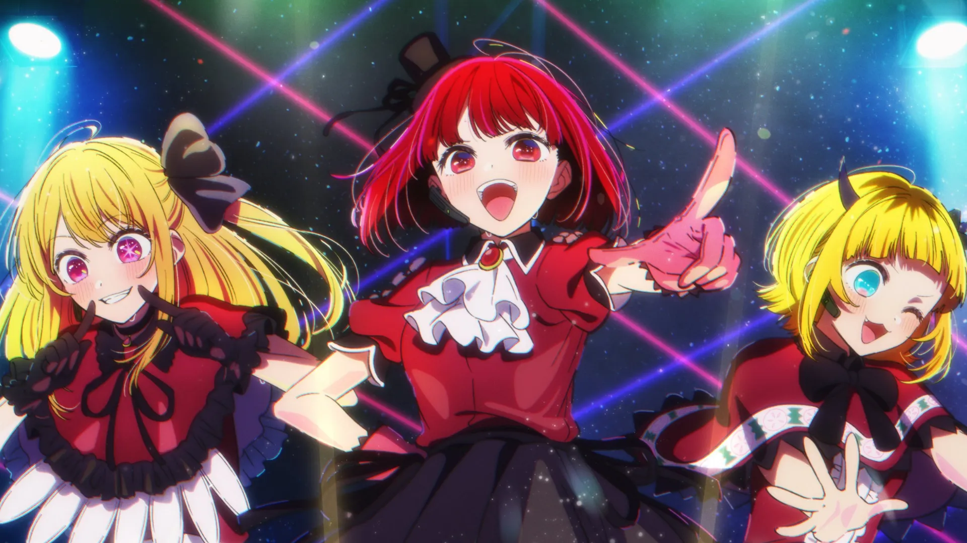 Featured Image: Oshi no Ko Reveals B-Komachi Visual, Insert Song Video and New Kana Illustration