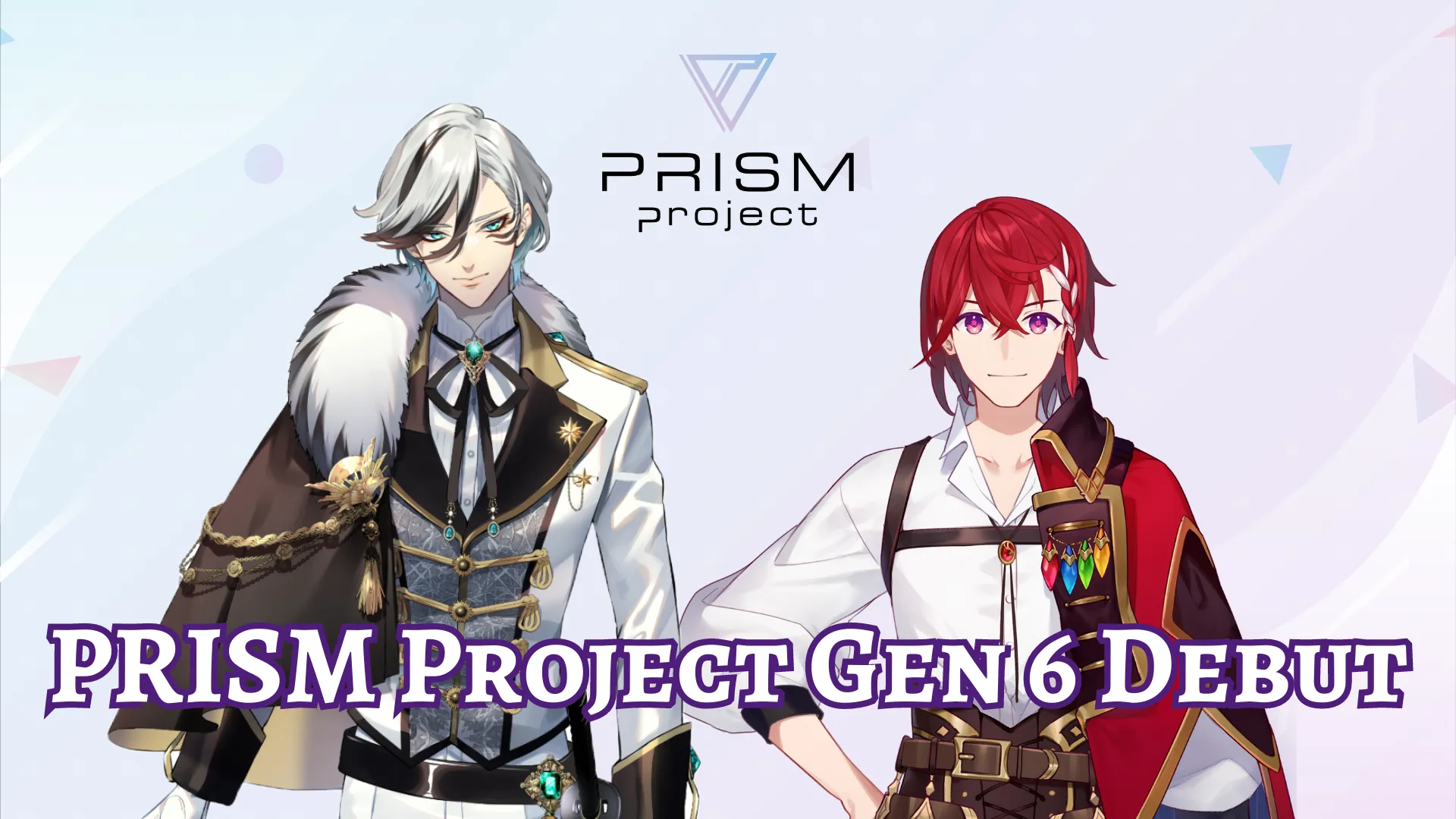 Featured Image: VTuber Agency PRISM Project Announces First Male Lineup for Sixth Generation