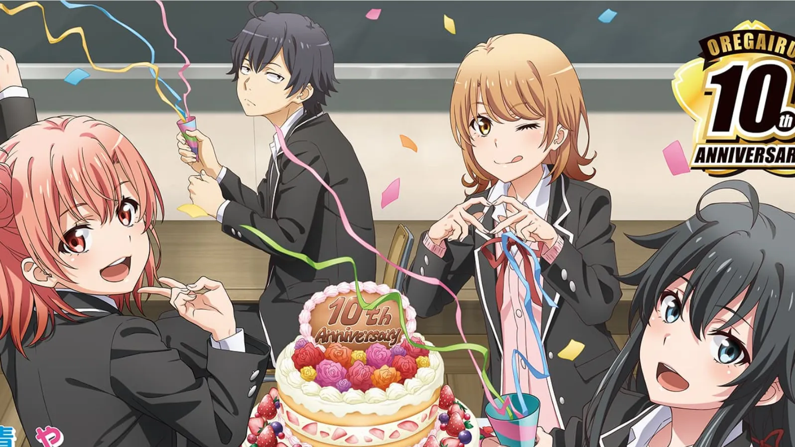 Featured Image: My Youth Romantic Comedy Is Wrong Debuts New Key Visual for 10-Year Anniversary Festival