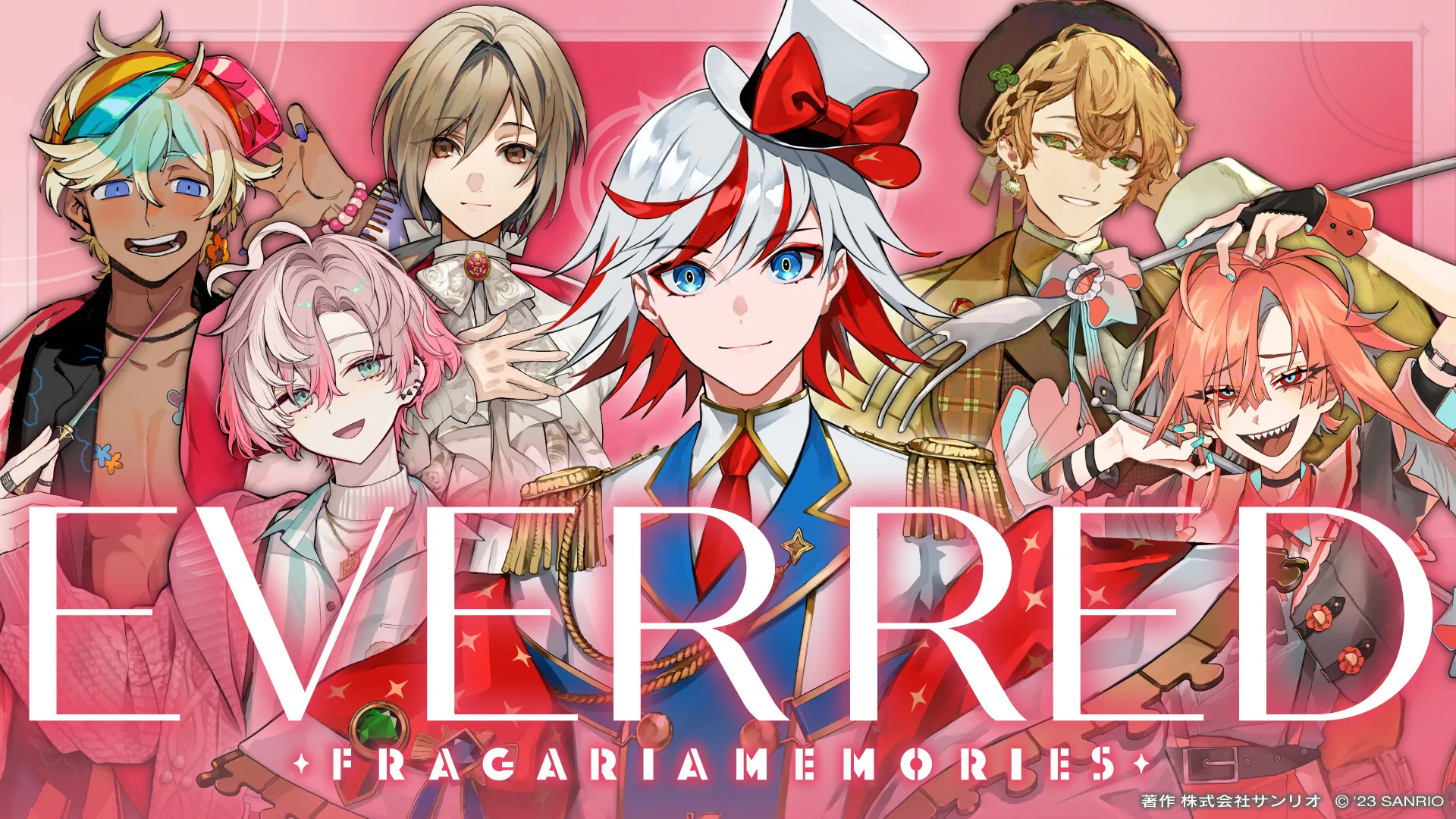Featured Image: Fragaria Memories Introduces Red Bouquet Knights in First Music Video