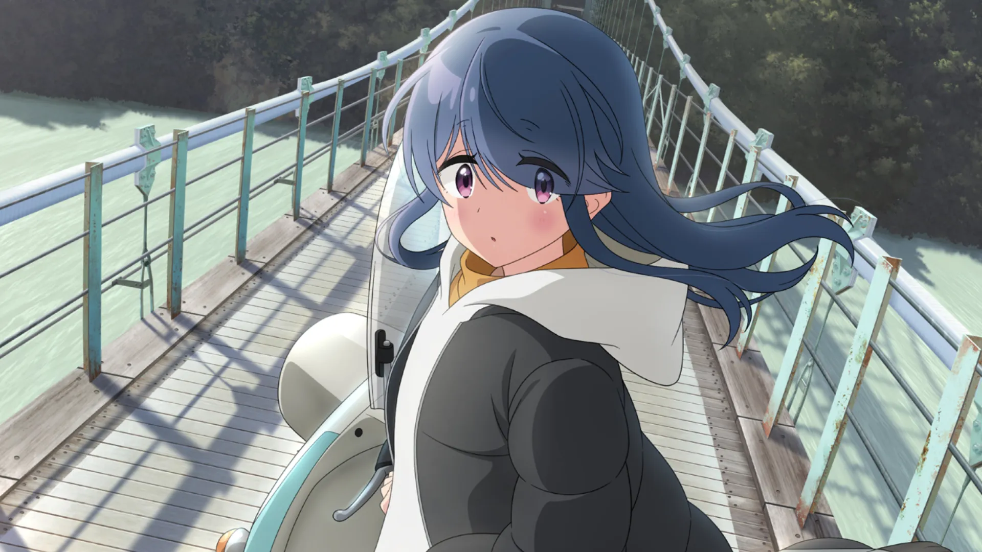 Featured Image: Laid Back Camp Season 3 Unveils Rin Visual
