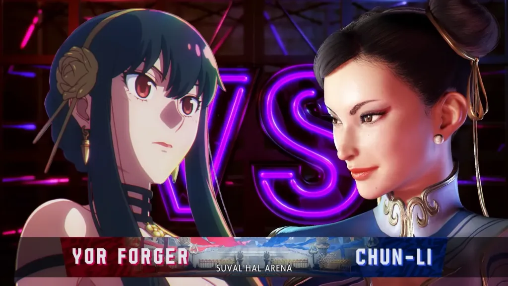 Featured Image: Yor Forger Faces Off Against Chun-Li in New Street Fighter/SPY x FAMILY Promotional Video