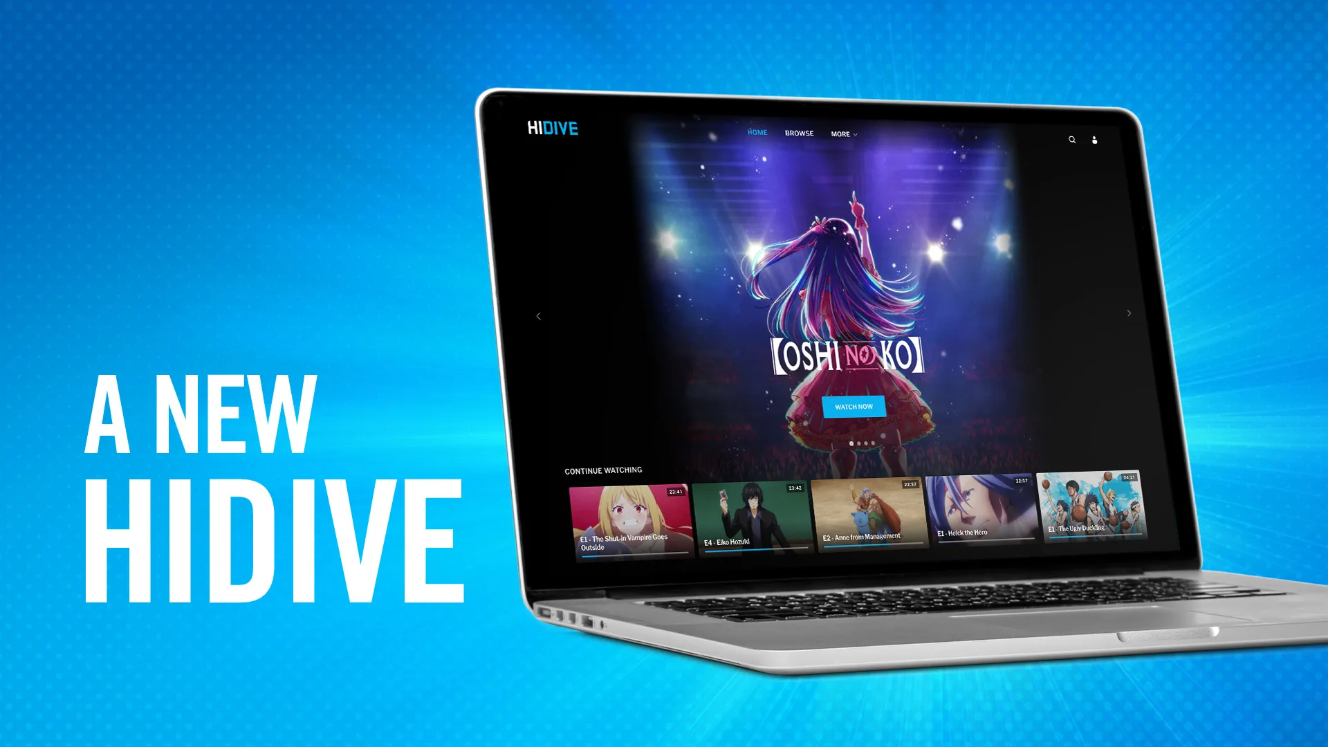 Featured Image: HIDIVE Launches New Website and App