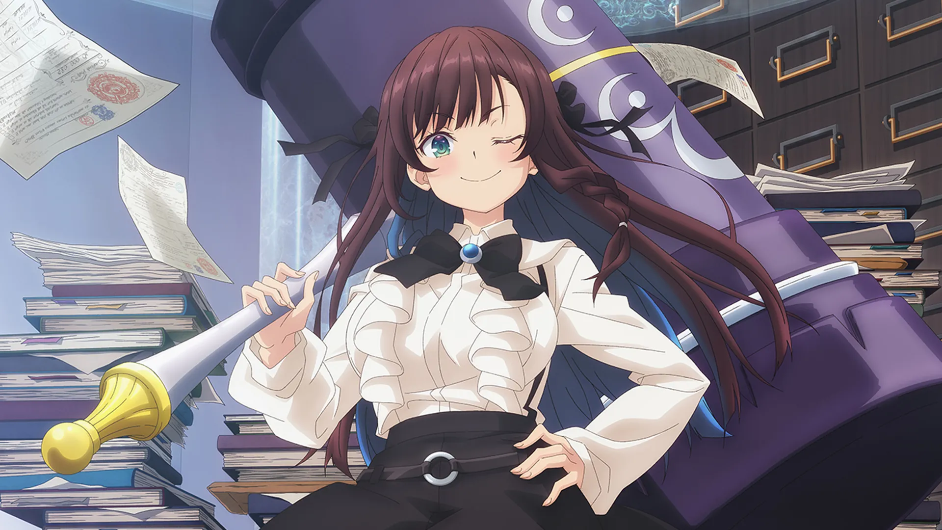 Featured Image: CloverWorks to Animate I May Be a Guild Receptionist, But I'll Solo Any Boss to Clock Out on Time Anime
