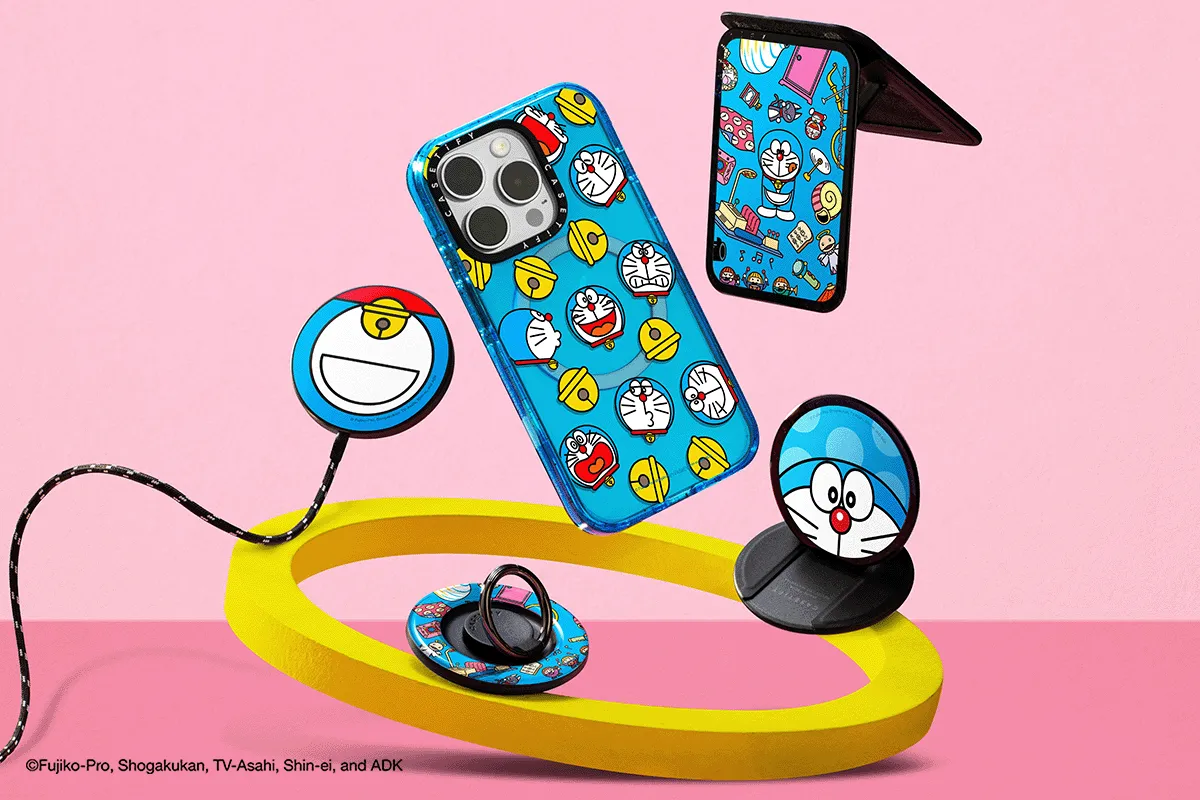 Featured Image: Doraemon Ushers Spring With a Splash of Color in New CASETiFY Collaboration