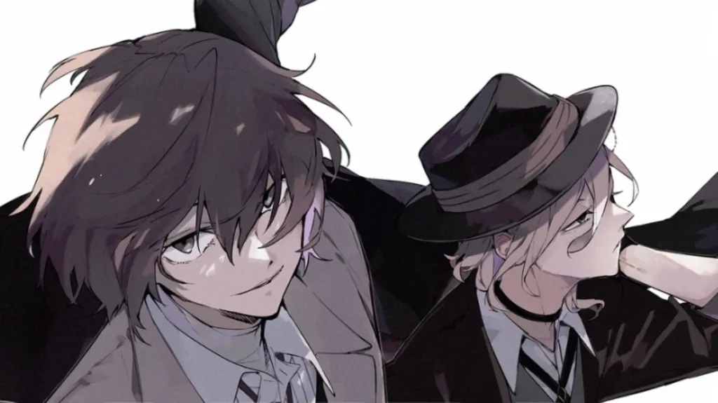 Featured Image: Bungo Stray Dogs' Dazai and Chuya Grace the Young Ace June 2024 Issue Cover