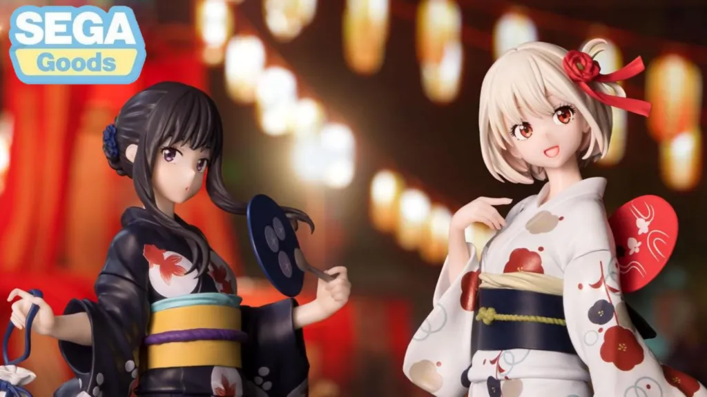 Featured Image: Chisato and Takina Encapsulate Summer Festival Nights as the New Luminasta x Lycoris Recoil Figures