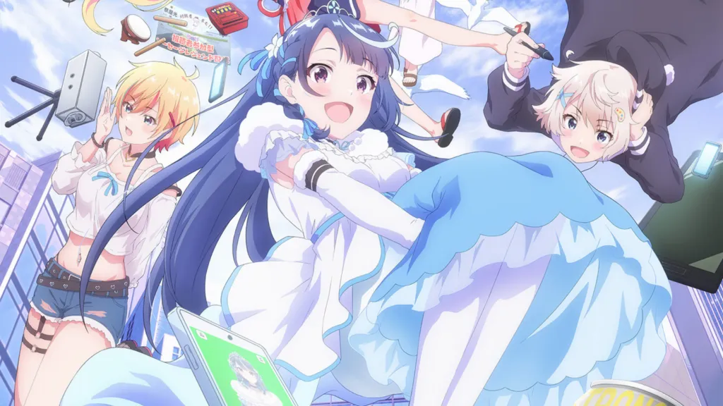 Featured Image: VTuber Legend Anime Releases Key Visual, Hareru Asagiri Joins Cast