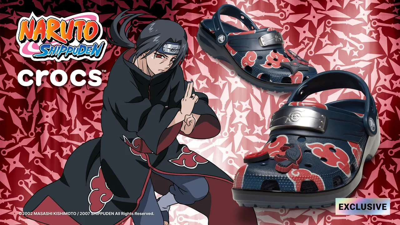Featured Image: Naruto x Crocs Announce New Collection Featuring Itachi and More