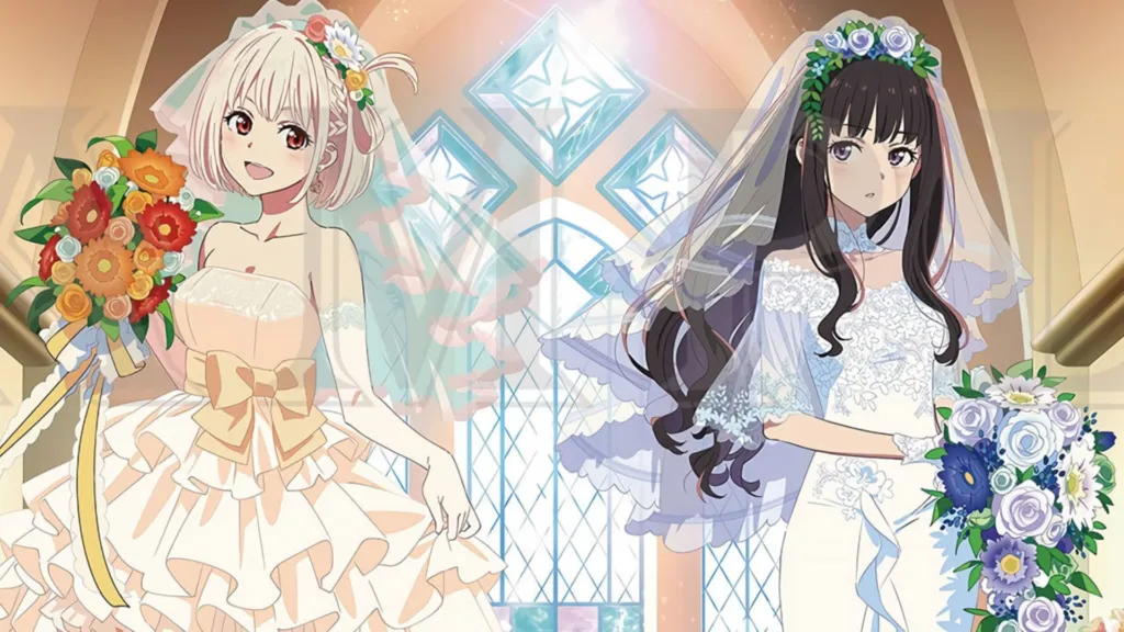 Featured Image: Say "I Do" to The Aniplex Lycoris Recoil Wedding Dress Figures