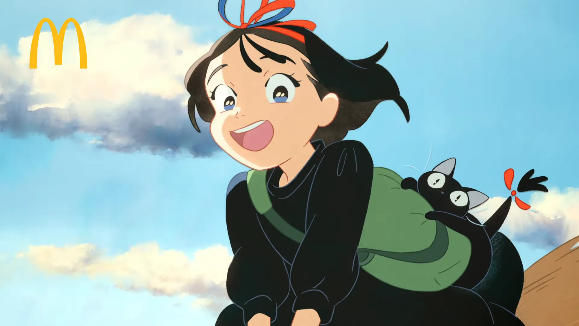 Featured Image: McDonald's Reveals Animated Commercial for Collaboration With Kiki's Delivery Service