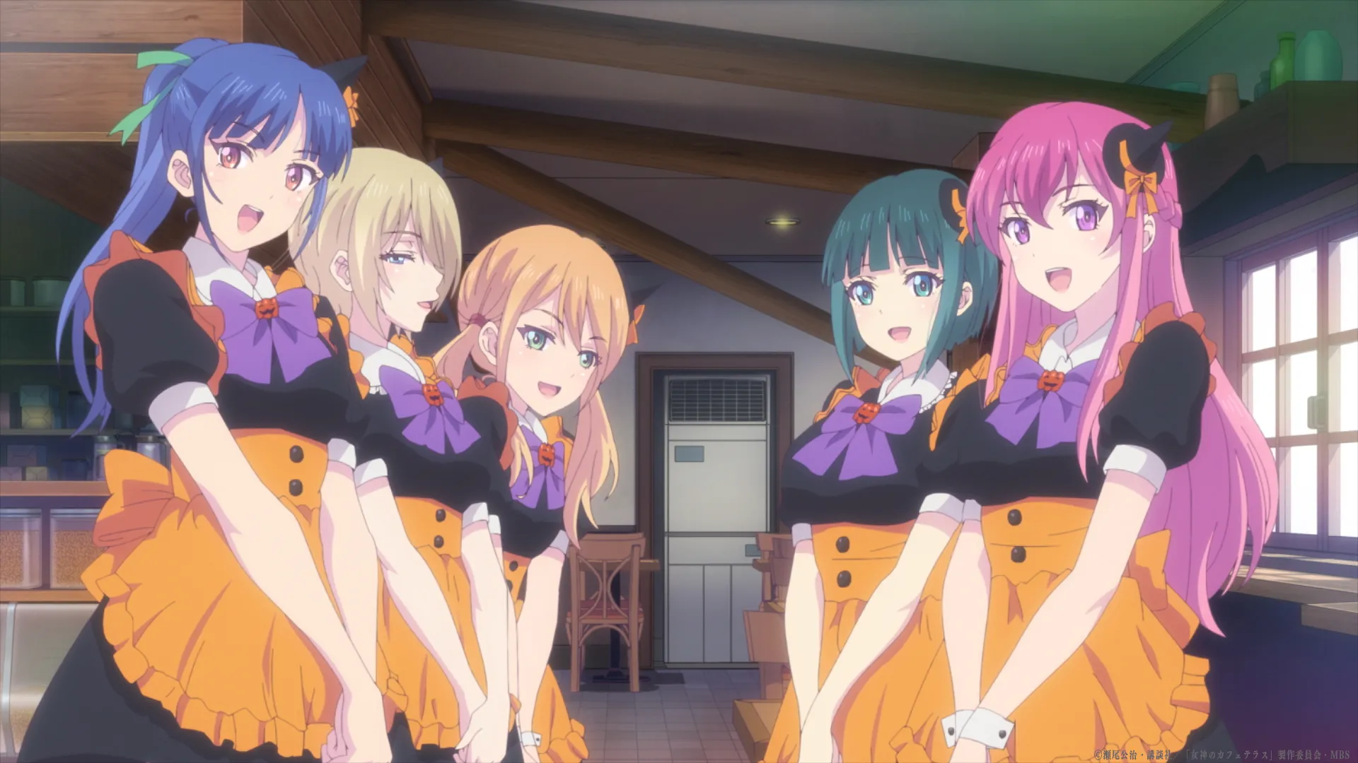 Featured Image: The Café Terrace and Its Goddesses Reveals Episode 15 Preview