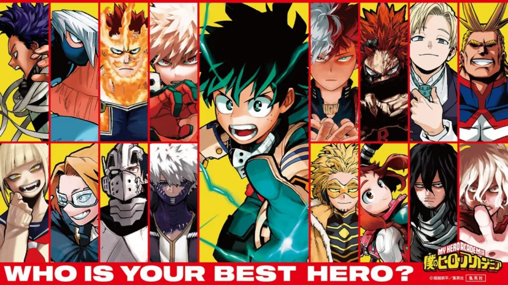 Featured Image: My Hero Academia Announces Global Character Popularity Poll