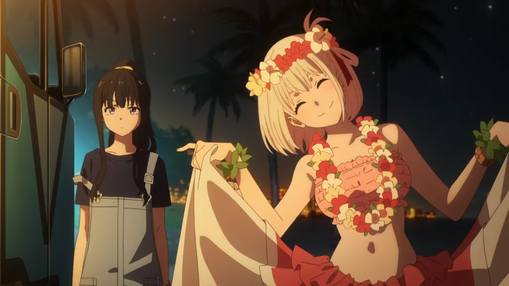 Featured Image: Chisato and Takina Have Fun in New Lycoris Recoil Summer Visual