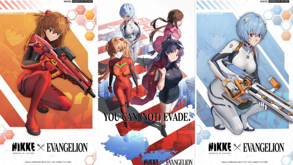 Featured Image: Evangelion Girls Head to Goddess of Victory: Nikke
