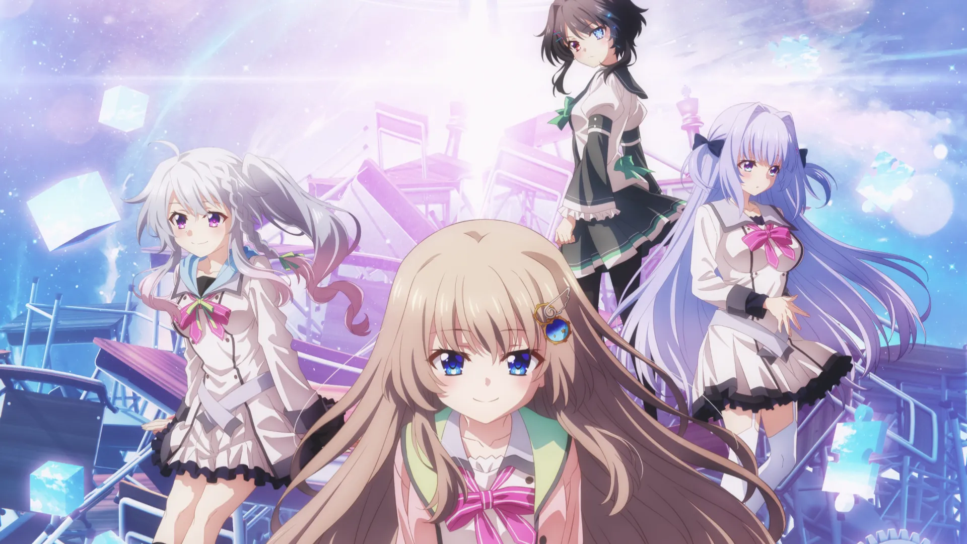 Featured Image: 9-nine- Ruler's Crown Anime Premieres in 2025, Reveals Visual and Main Staff