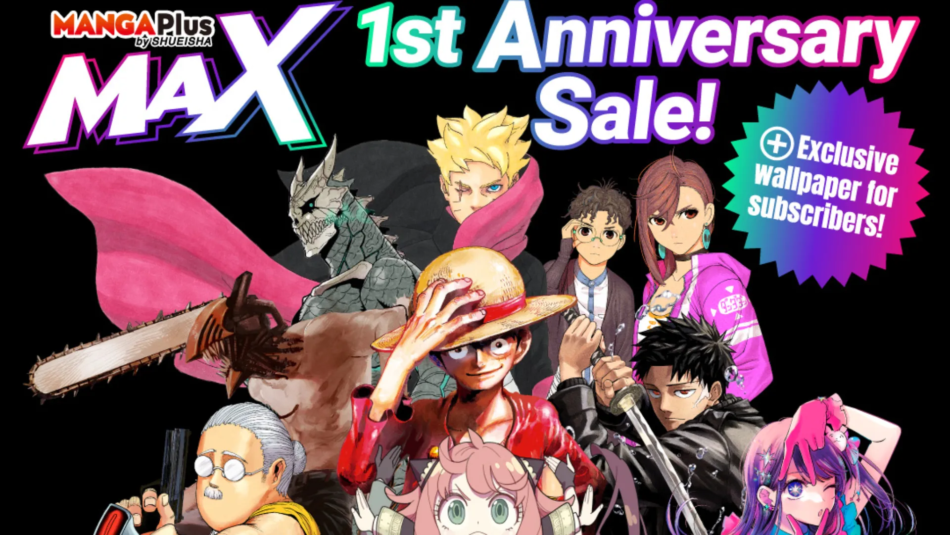 Featured Image: MANGA Plus by SHUEISHA Celebrates 1 Year of Subscription Service With Exclusive Offers
