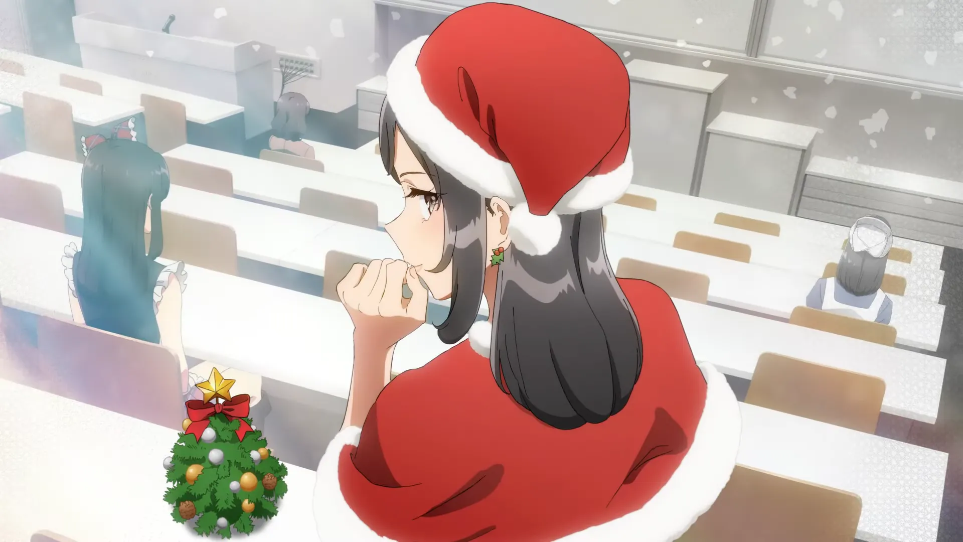 Featured Image: Rascal Does Not Dream of Santa Claus Reveals New Teaser Visual and Trailer, Reina Ueda Joins Cast