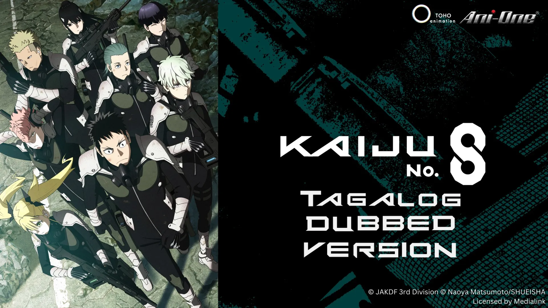 Featured Image: Kaiju No. 8 Tagalog Dub Premieres on Ani-One Philippines ULTRA