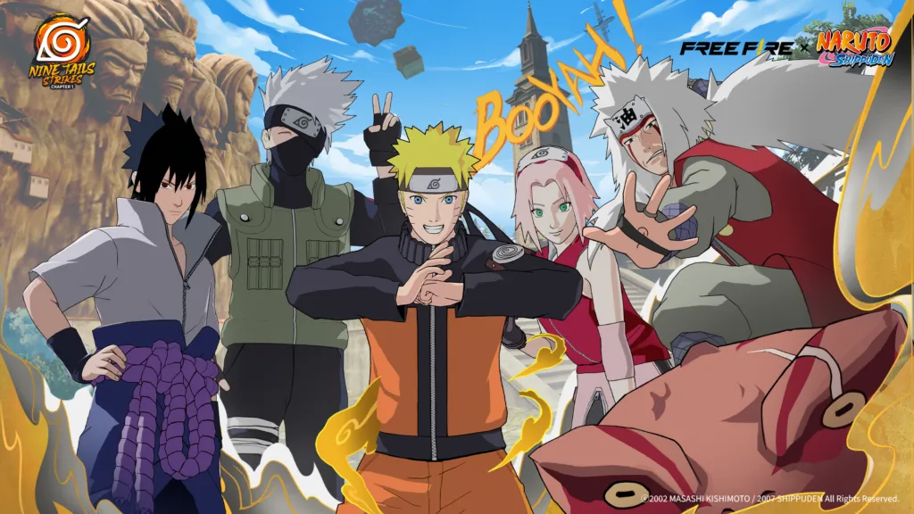 Featured Image: Naruto: Shippuden Joins Garena Free Fire for the Game's Biggest Anime Collaboration Yet