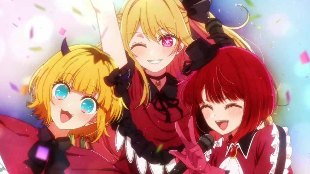 Featured Image: Ruby, Kana and Mem-cho Celebrate Valentine's Day 2025 in Cute New Oshi no Ko Visual
