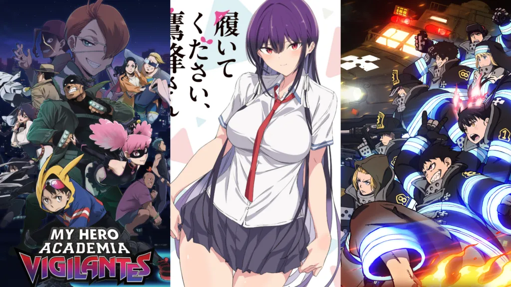 Featured Image: Crunchyroll Announces Full Spring 2025 Anime Lineup Featuring Fire Force, Takamine-san, TBATE & More
