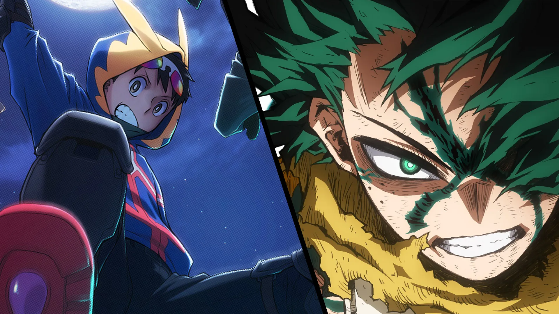 Featured Image: Protagonists Deku and Koichi Join for My Hero Academia x Vigilantes Collaboration Visual