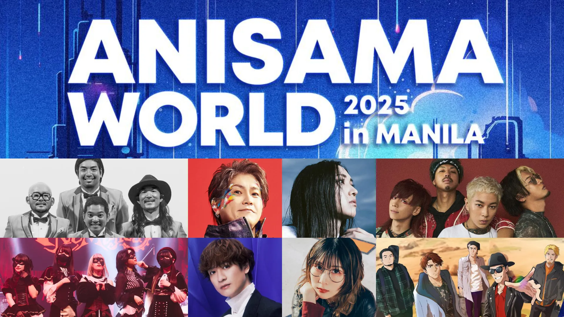 Featured Image: Anisama World 2025 in Manila Reveals Final Four Performers