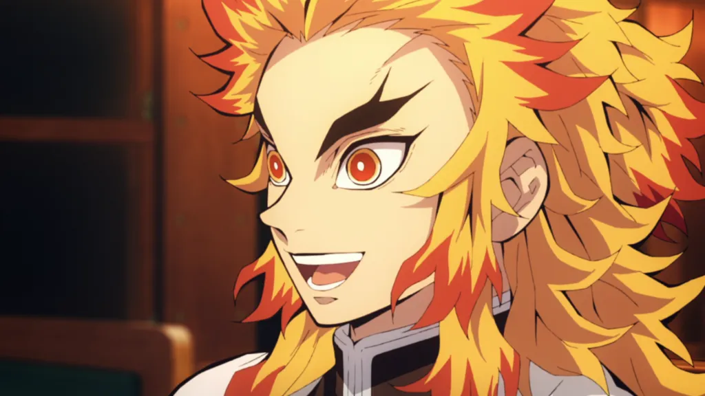 Featured Image: Kyojuro Rengoku From Demon Slayer Gets Cute New 2025 Birthday Illustration by Ufotable